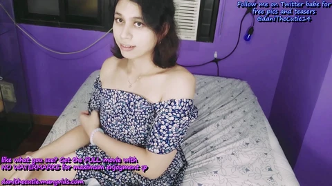 DaniTheCutie ti masturba prima di coprirti il viso delizioso con il tuo succoso amore cremoso