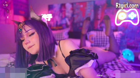 肛门对嘴巴, 长袜